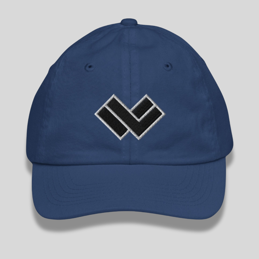 LAX World Kid’s Classic Dark Shaded Snapback Lacrosse Hat | Multiple Colors | Cradle Collection | Kids Collection