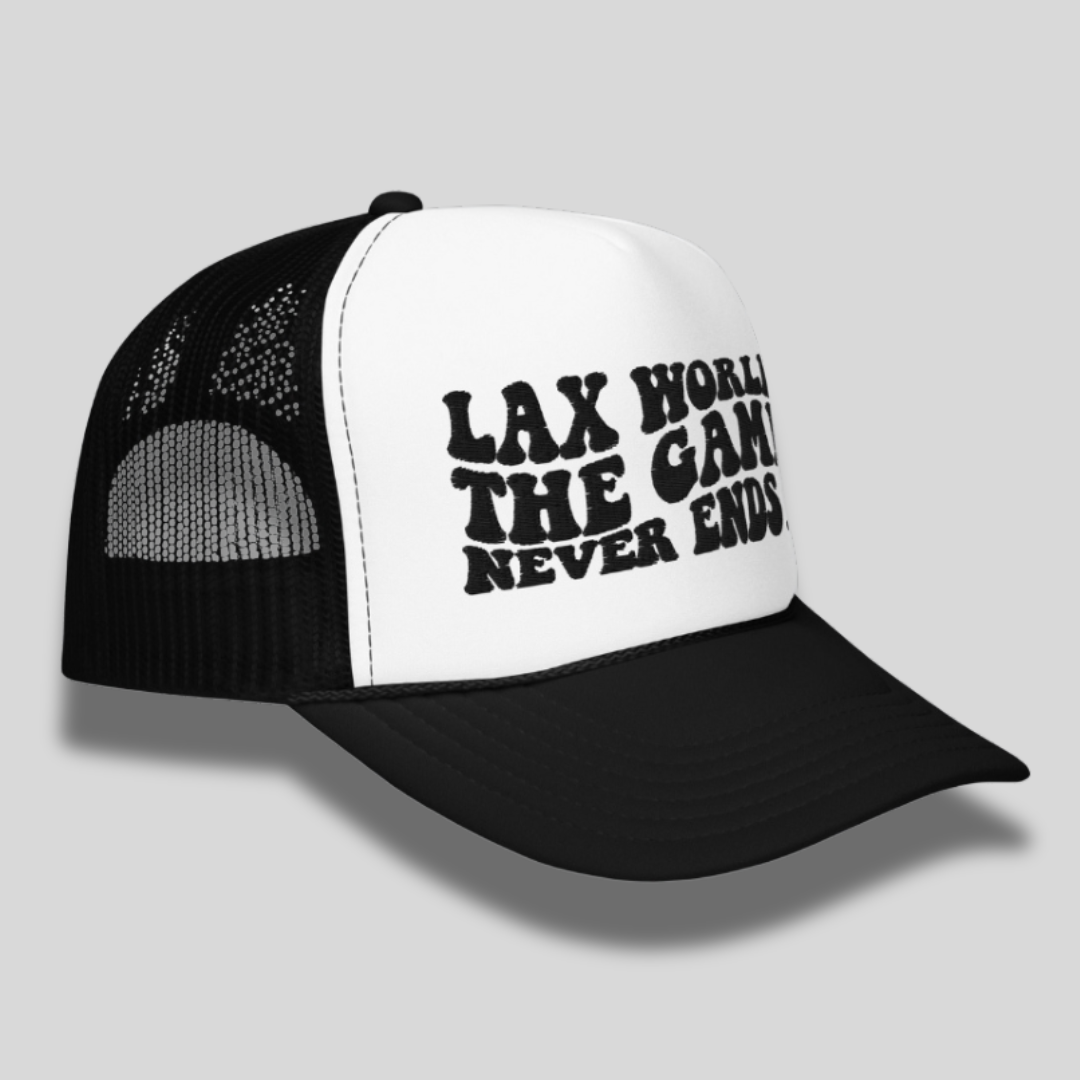 The Game Never Ends… Trucker Hat