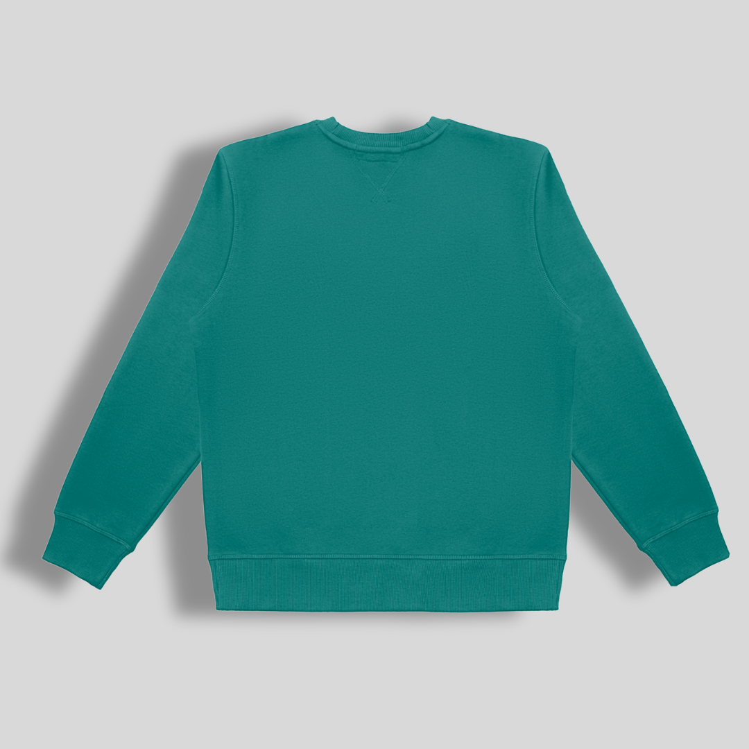 Hunter Green Crew Neck Lacrosse Sweatshirt