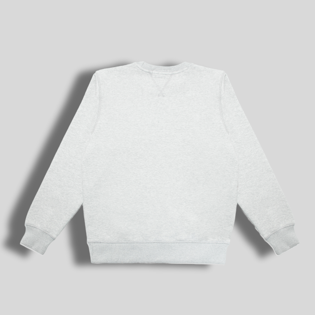 Heather Grey Lacrosse Crew Neck Sweatshirt