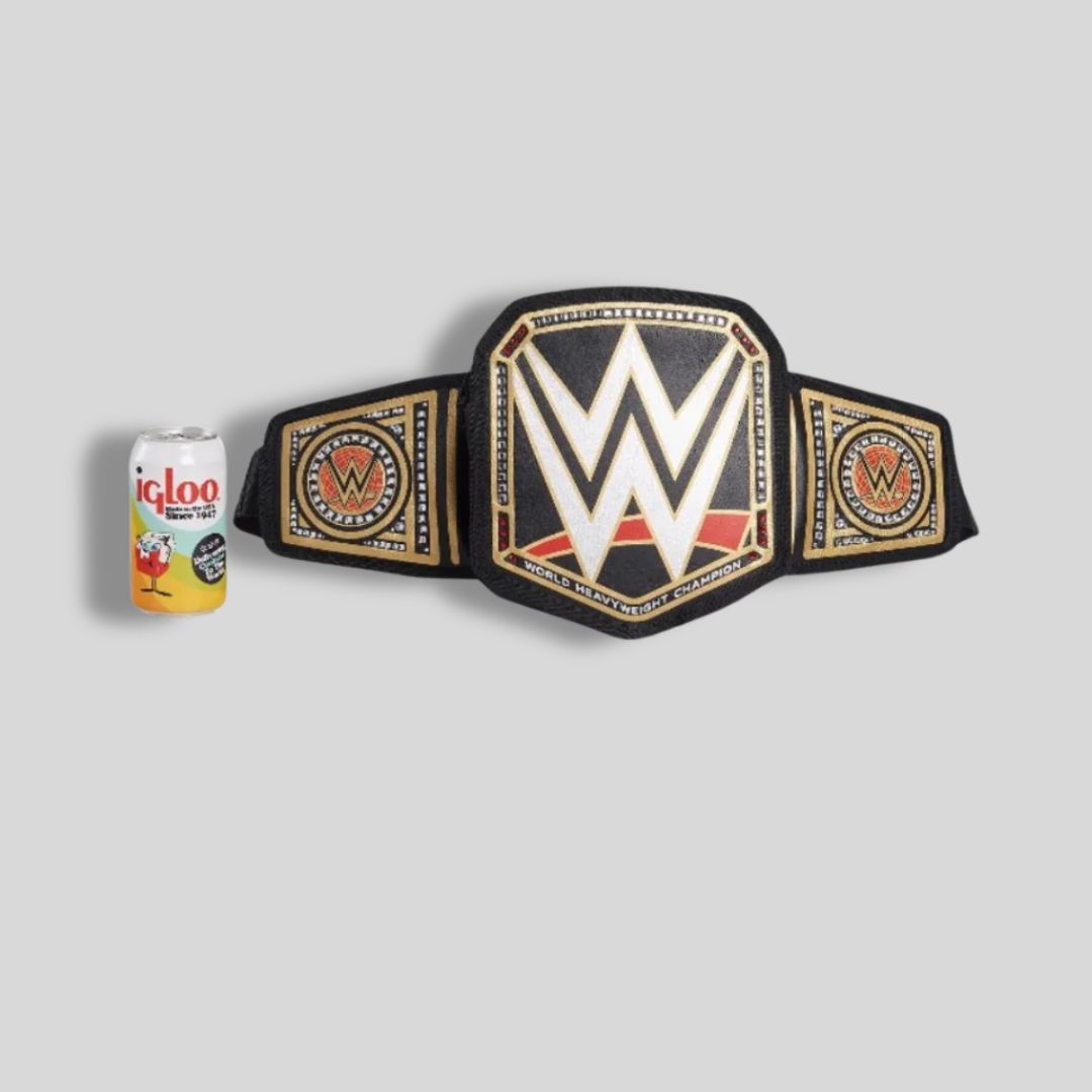 LAX World x Igloo - Classic WWE Championship Lacrosse Belt Cooler | Black | Gear + Accessories