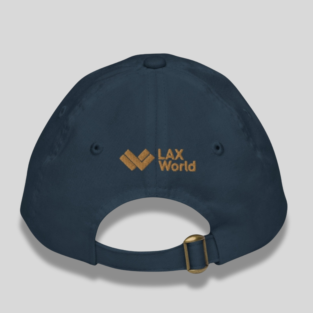 LAX World Globe Hat - Navy