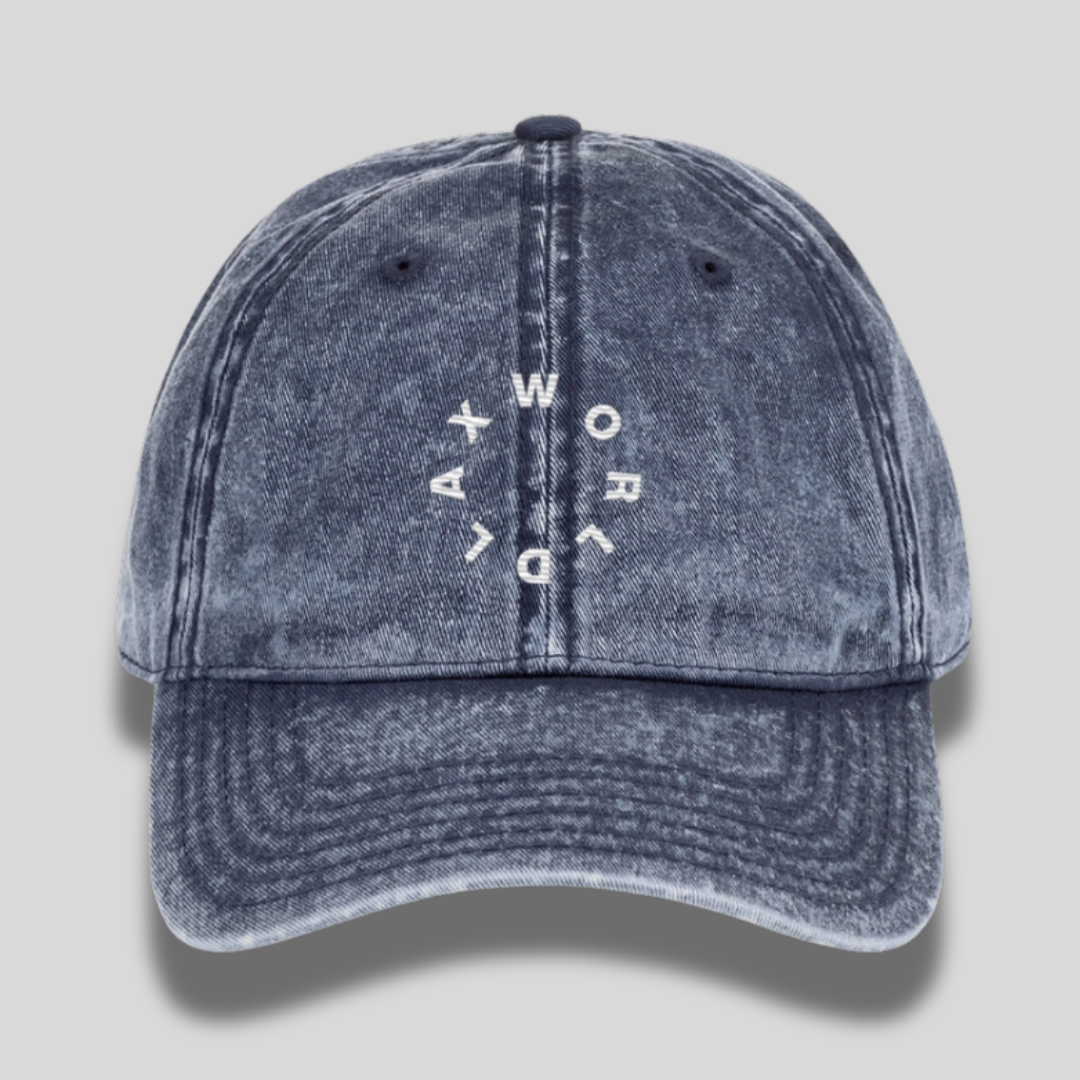LAX World Vintage Twill Multi-color Faded Denim Lacrosse Hat | Multiple colors | Man - Off Field