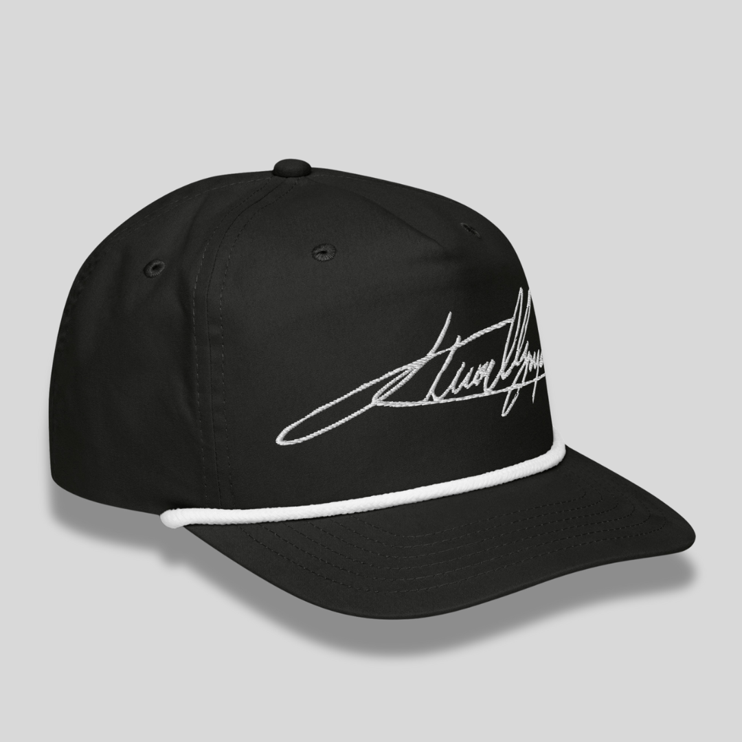 Klever Collection Rope Hat - Black/White
