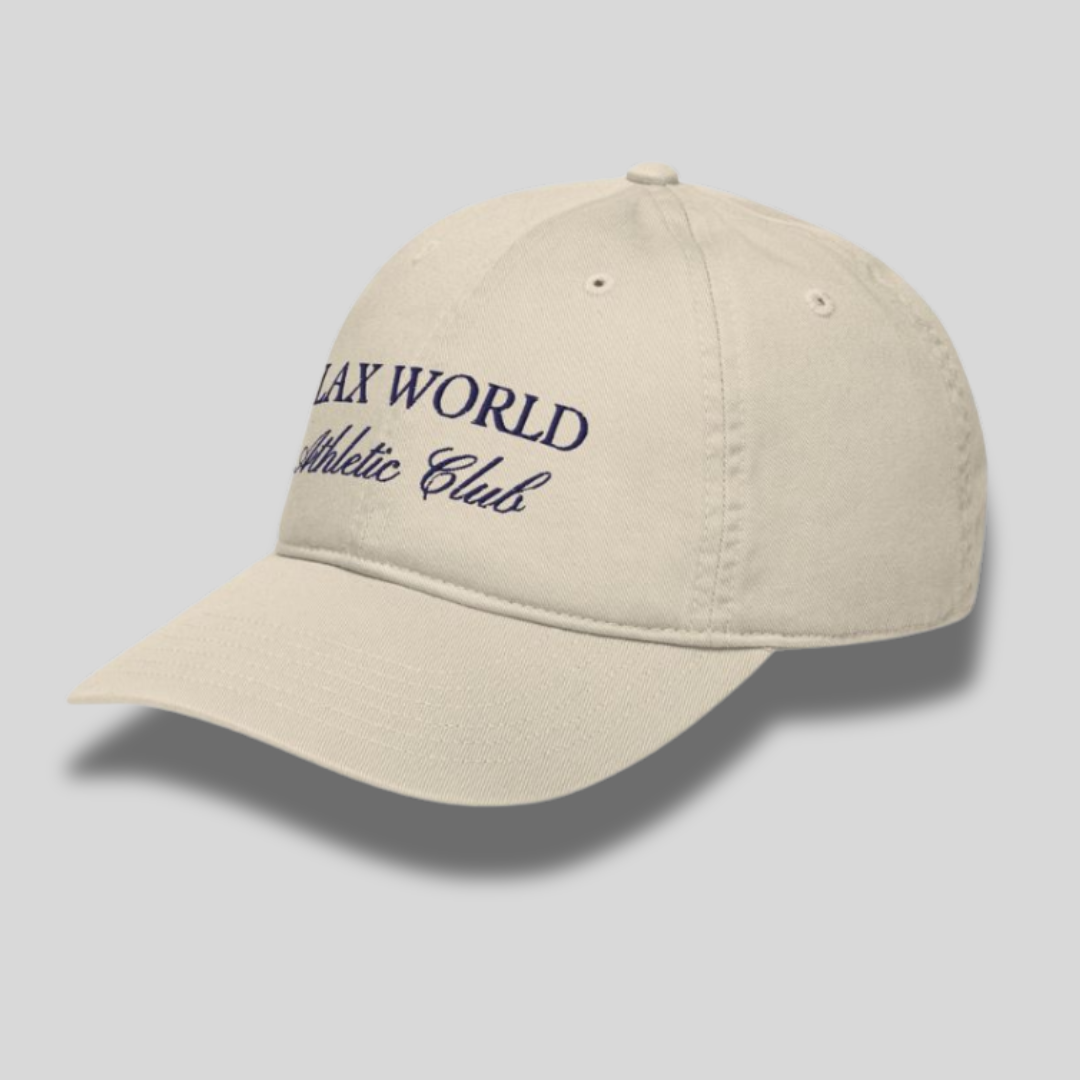 LAX World Athletic Club Organic dad hat