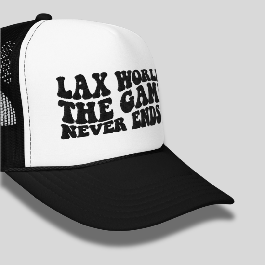 The Game Never Ends… Trucker Hat