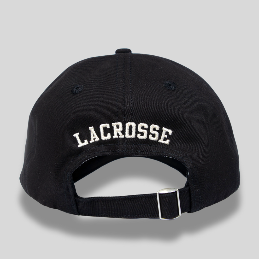 Classic Black Lacrosse Ball Cap