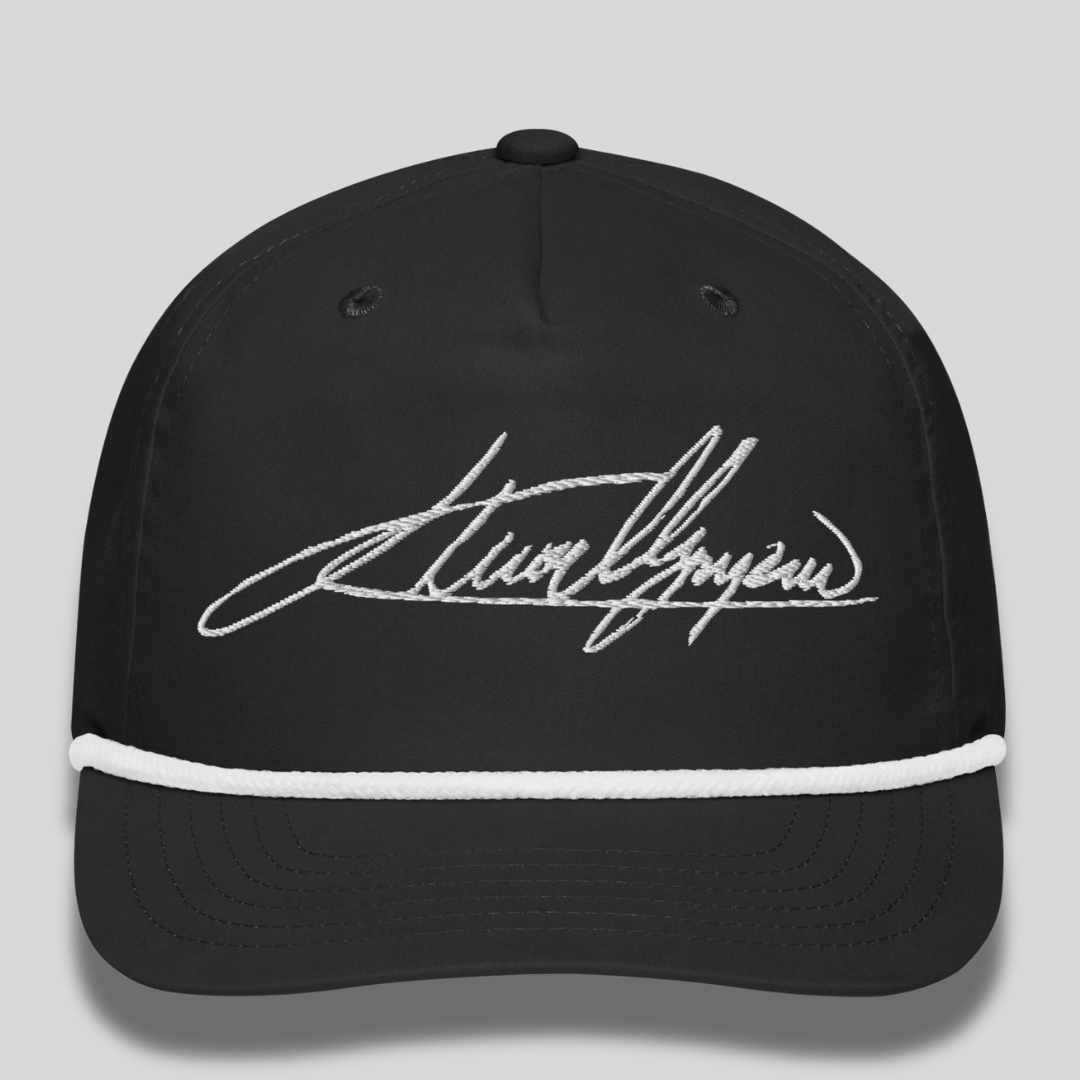 Klever Collection Rope Hat - Black/White