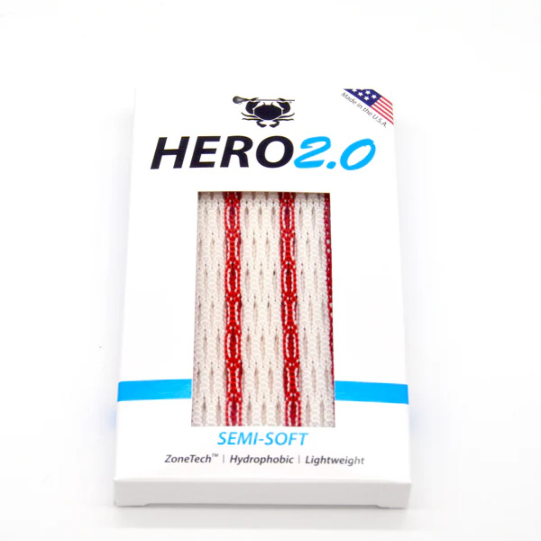 ECD Hero 2.0 Semi-Soft Lacrosse Mesh Stringing Piece