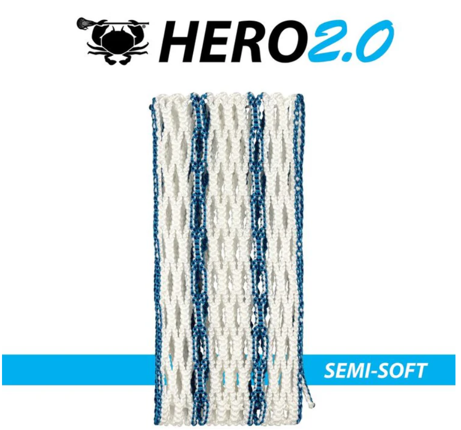 ECD Hero 2.0 Semi-Soft Lacrosse Mesh Stringing Piece