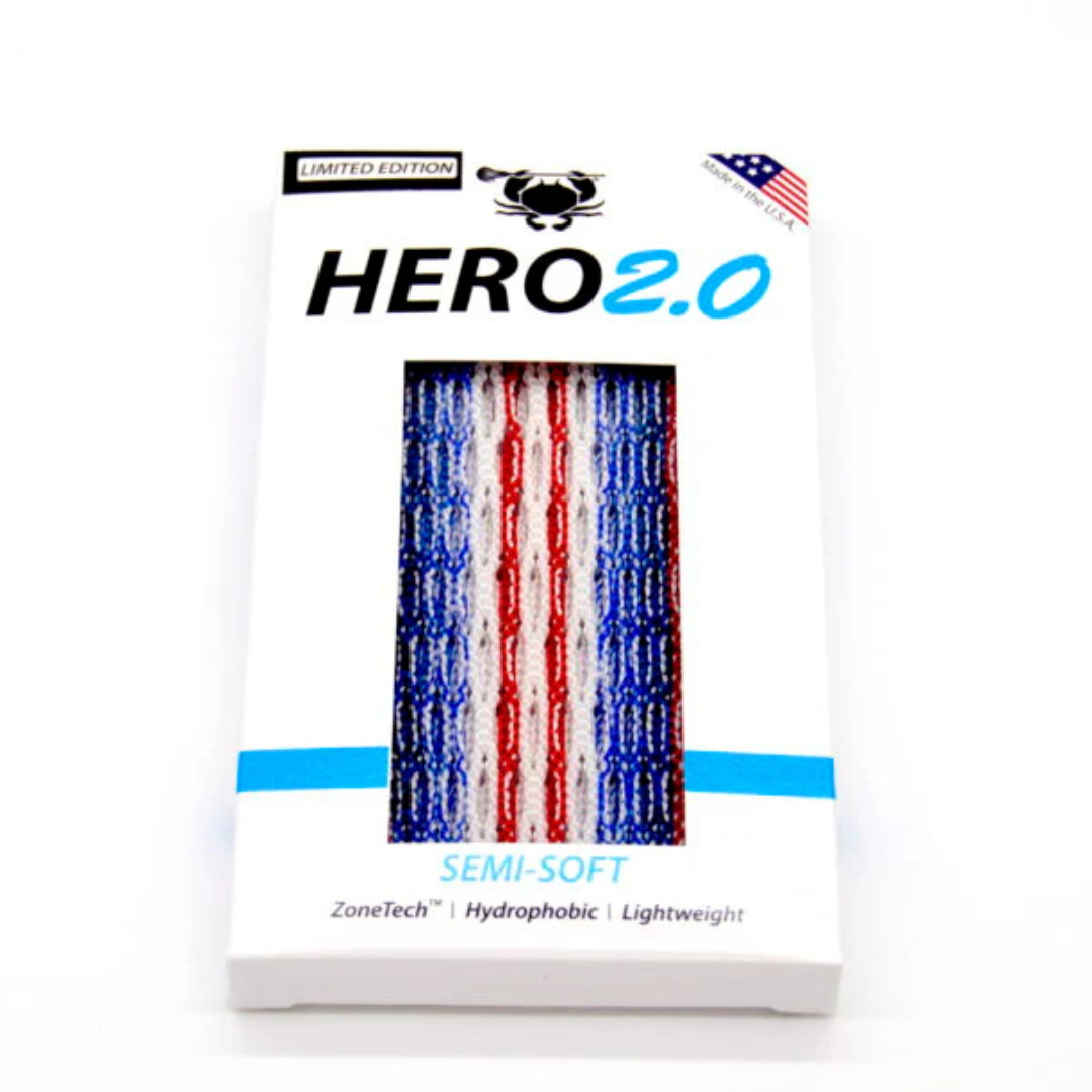 ECD Hero 2.0 Semi-Soft Lacrosse Mesh Stringing Piece