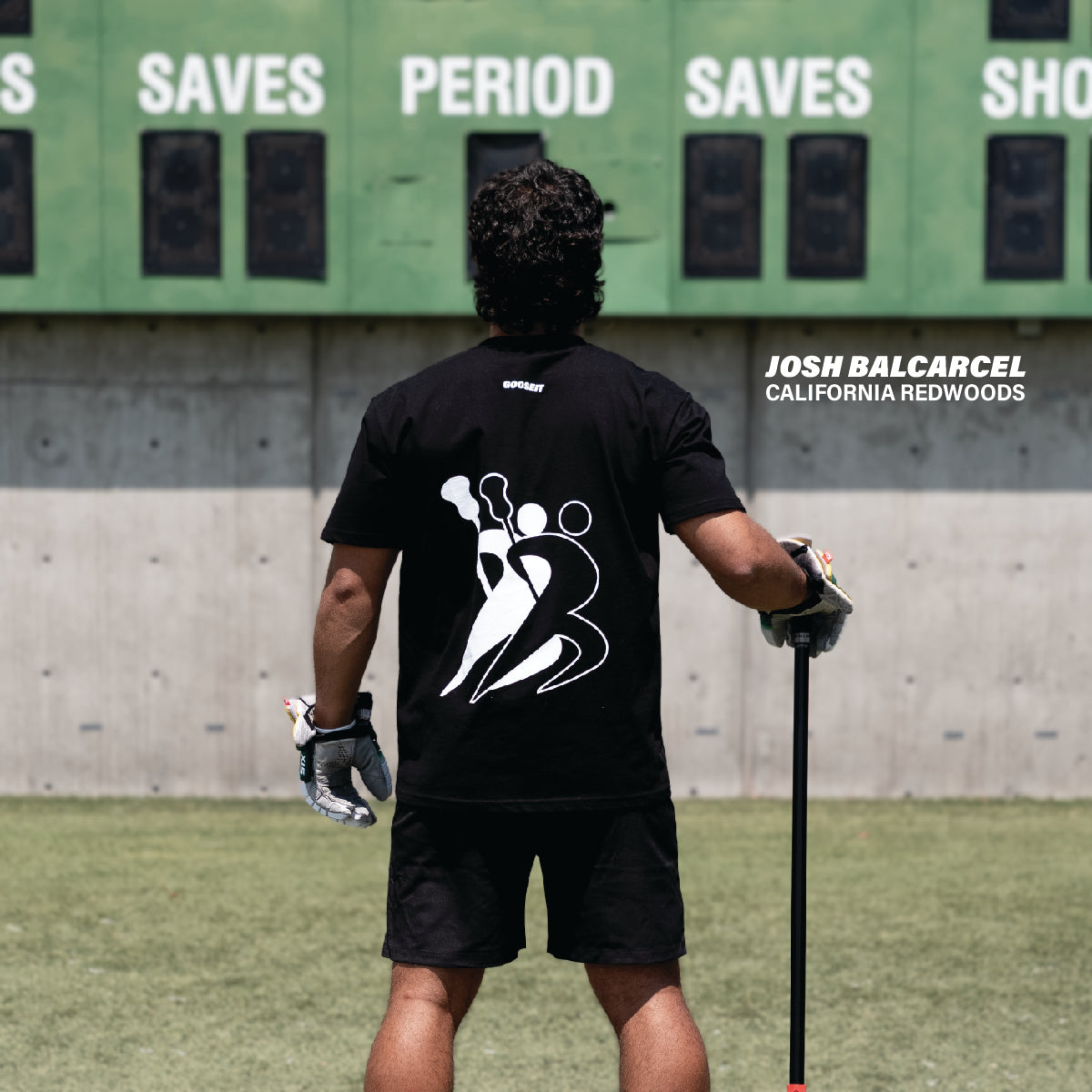 Silhouette Lacrosse Tee