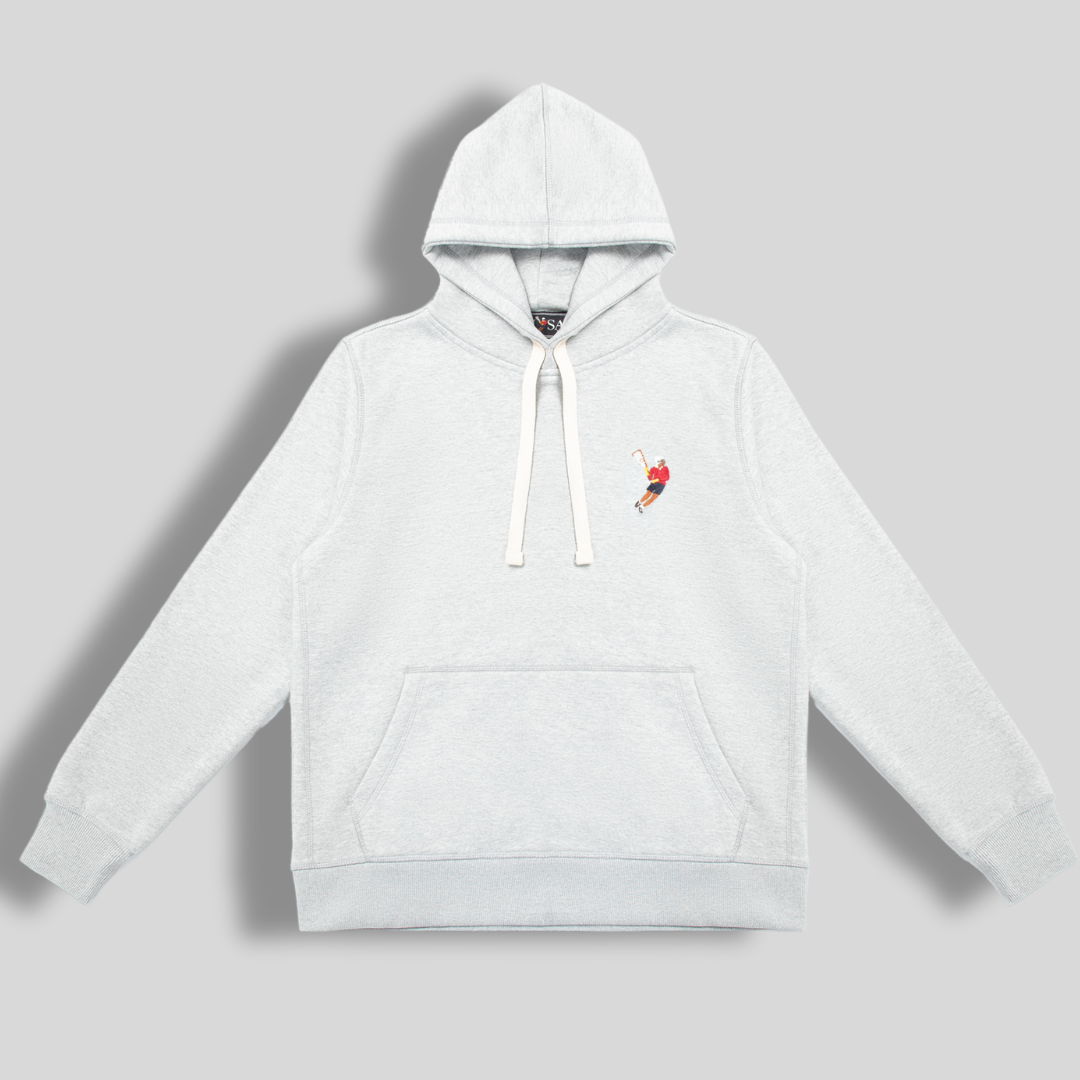 Heather Grey Classic Lacrosse Pullover Hoodie
