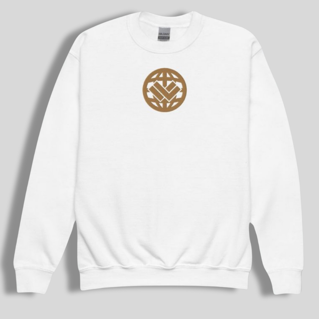 LAX World Kids Globe crewneck sweatshirt