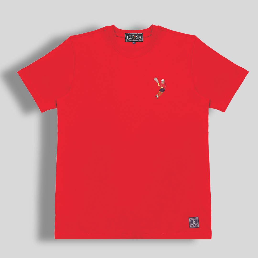 Red Heritage Classic Lacrosse T-Shirt
