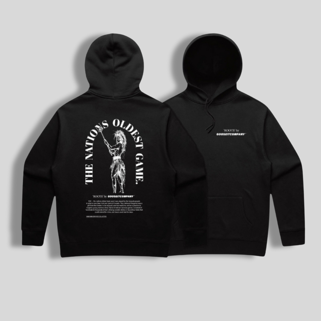 Roots Hoodie - Black