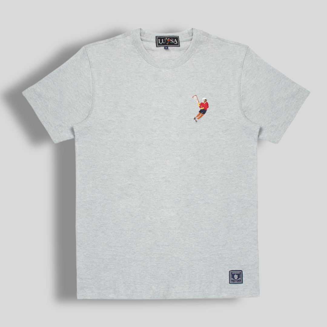 Heather Grey Heritage Classic Lacrosse T-Shirt