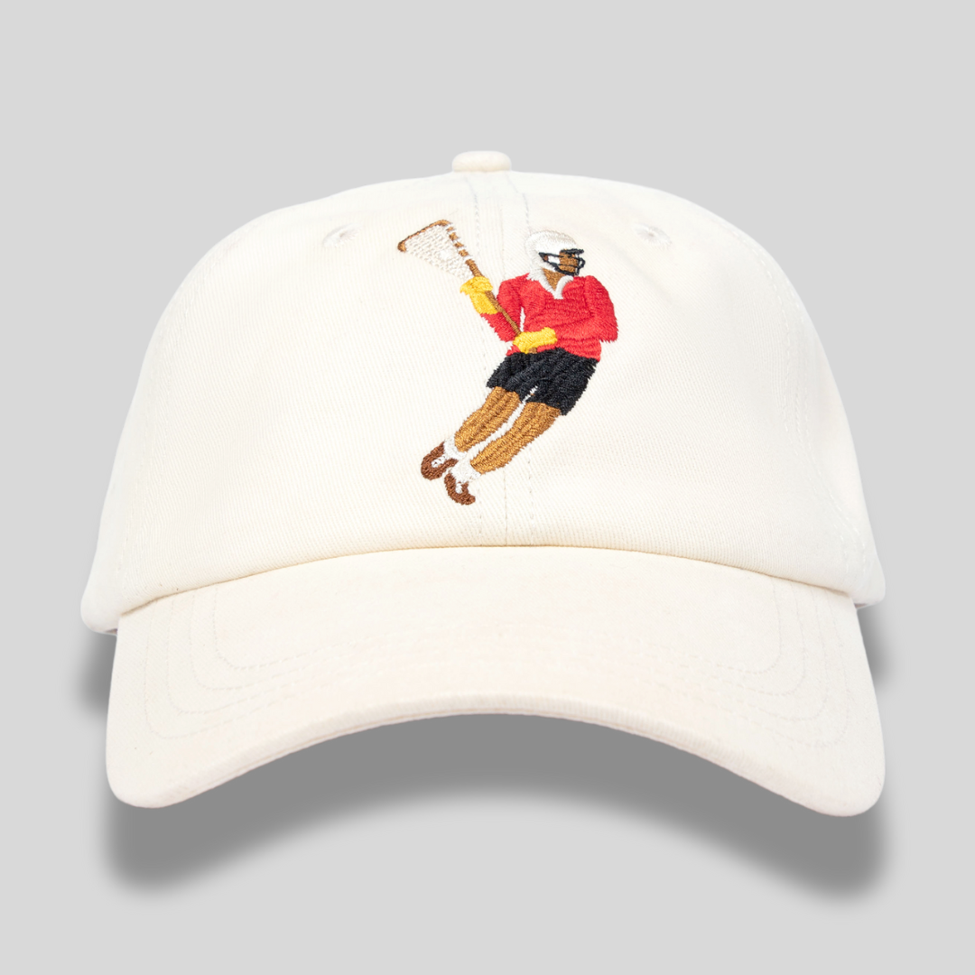 Classic Cream Lacrosse Ball Cap