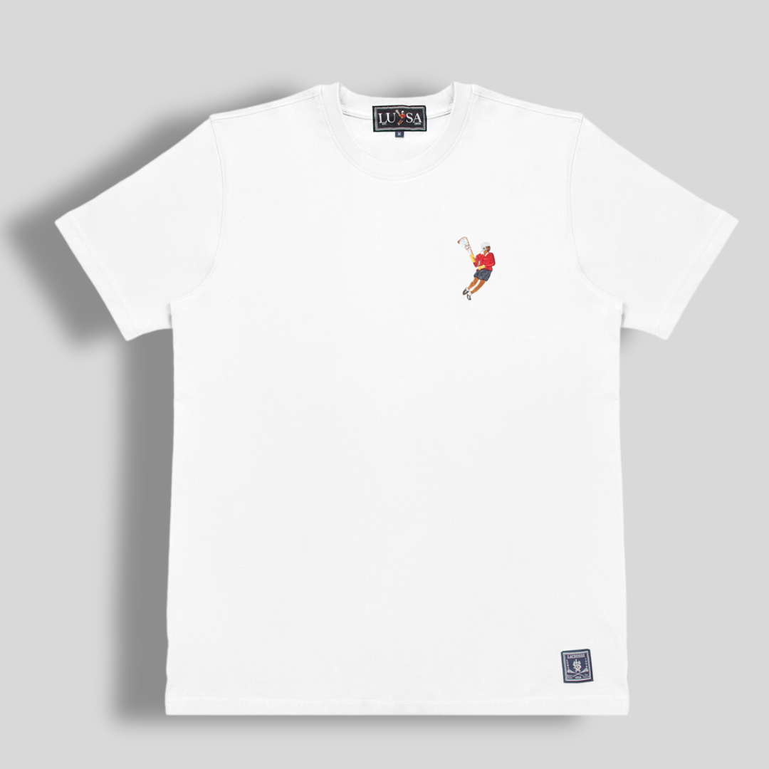 White Heritage Classic Lacrosse T-Shirt