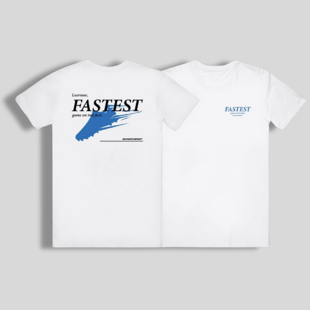 Fastest Game Tee - White