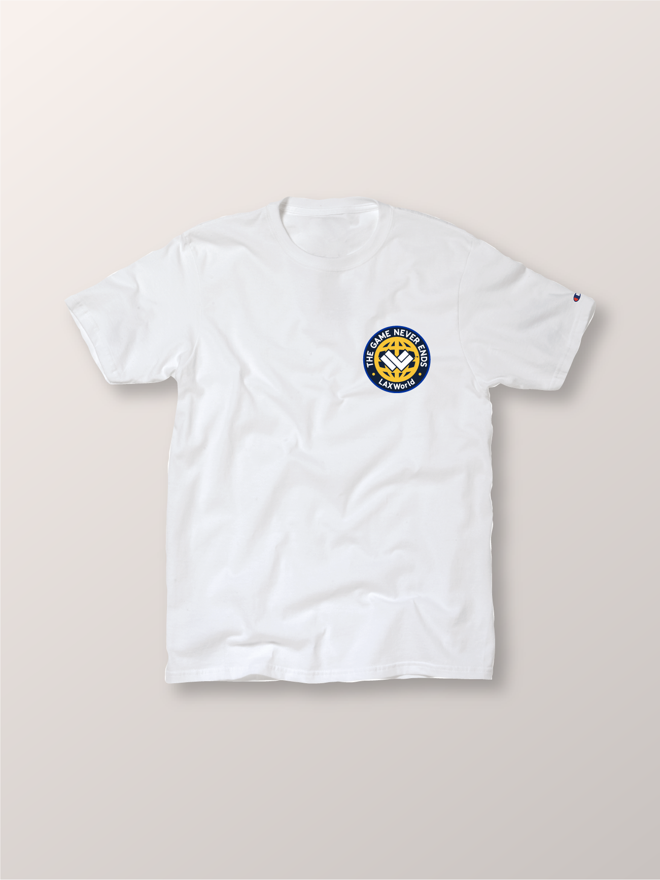 Champion hot sale patch shirt
