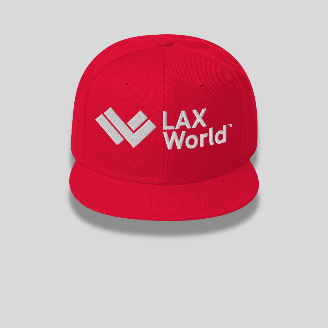 Premium Lacrosse Snapback Hat | Dual-color | LAX World