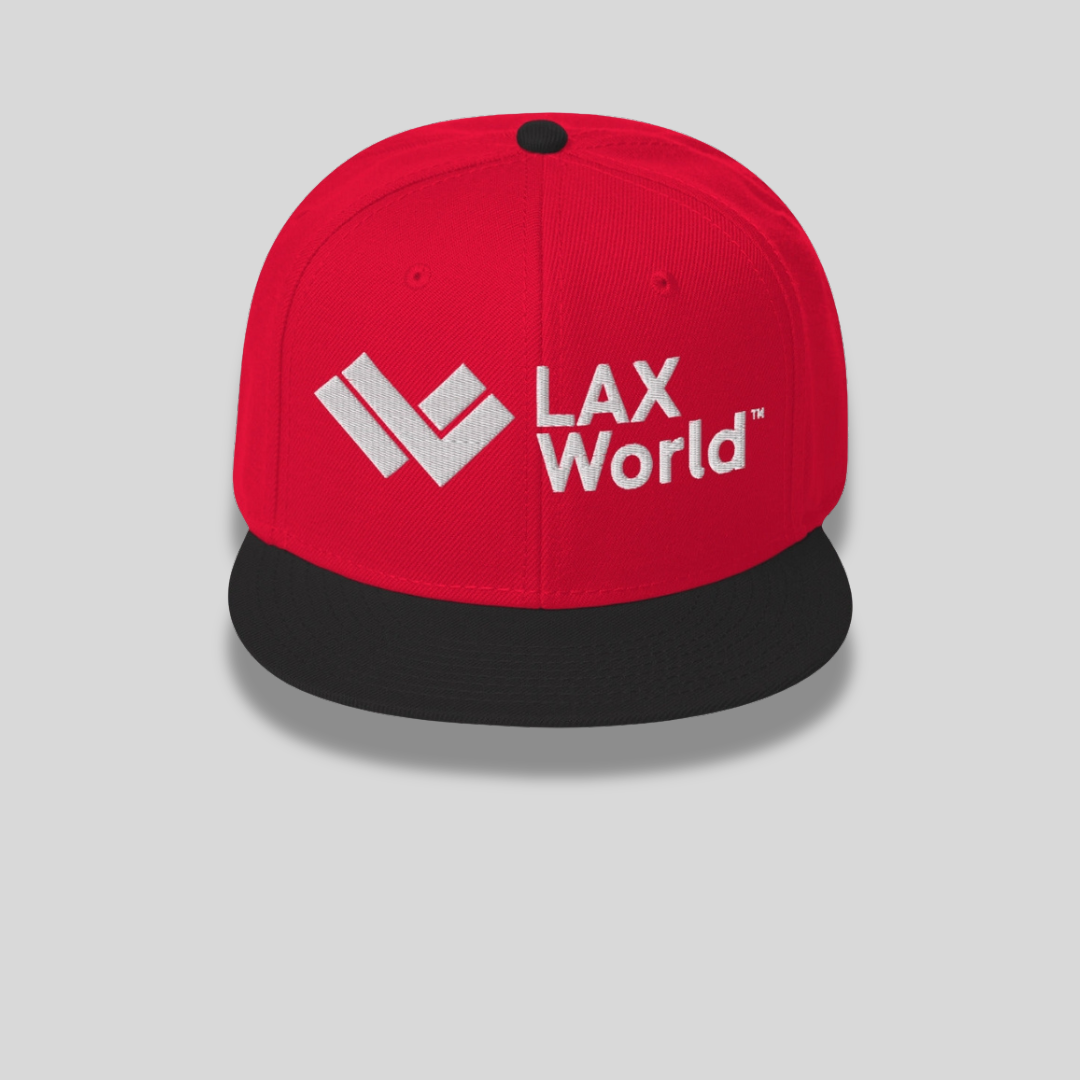 Premium Lacrosse Snapback Hat | Dual-color | LAX World