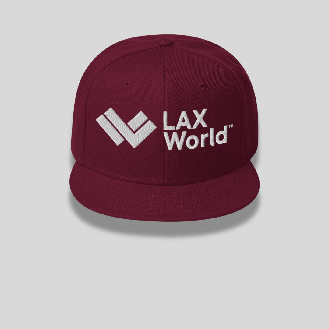 Premium Lacrosse Snapback Hat | Dual-color | LAX World
