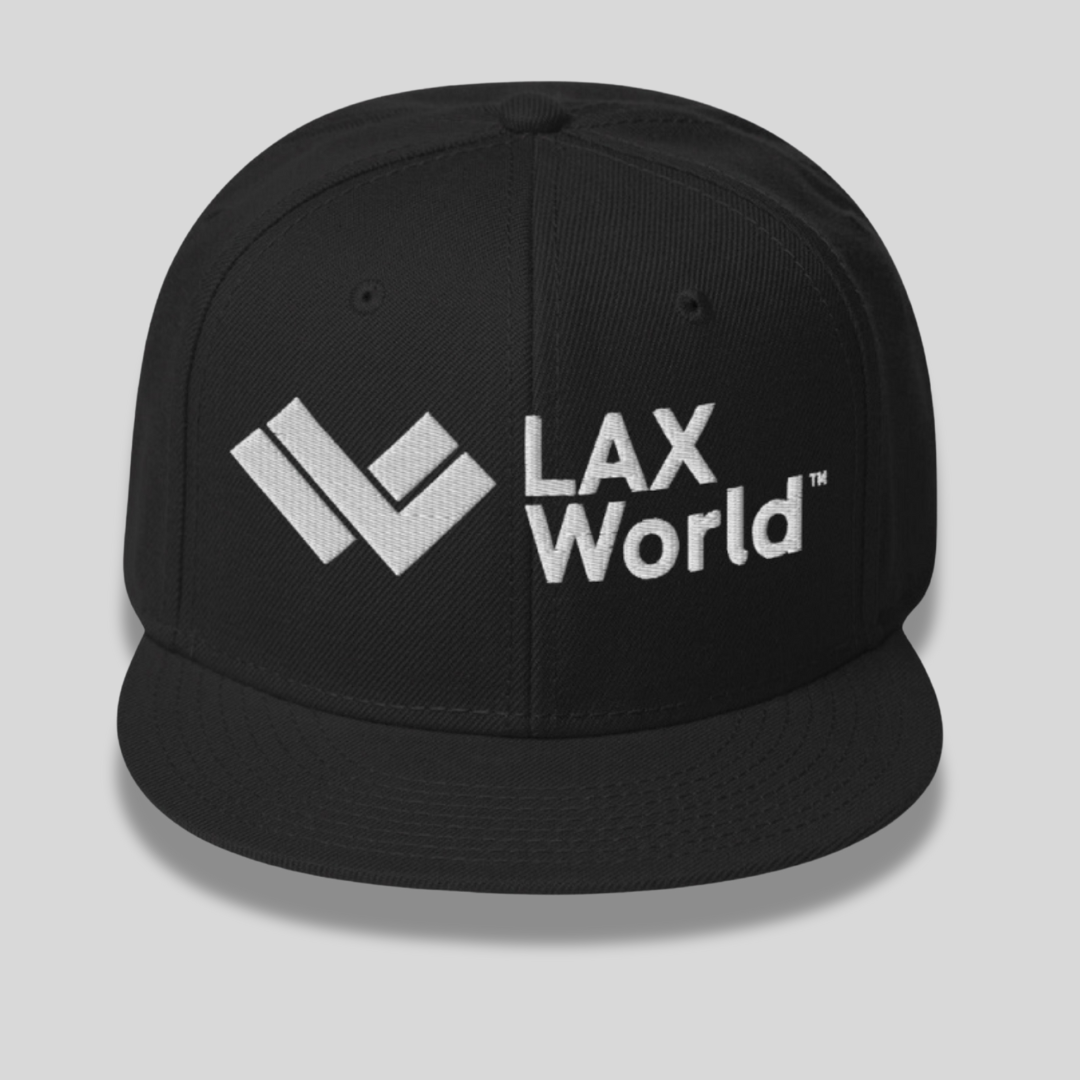 Premium Lacrosse Snapback Hat | Dual-color | LAX World