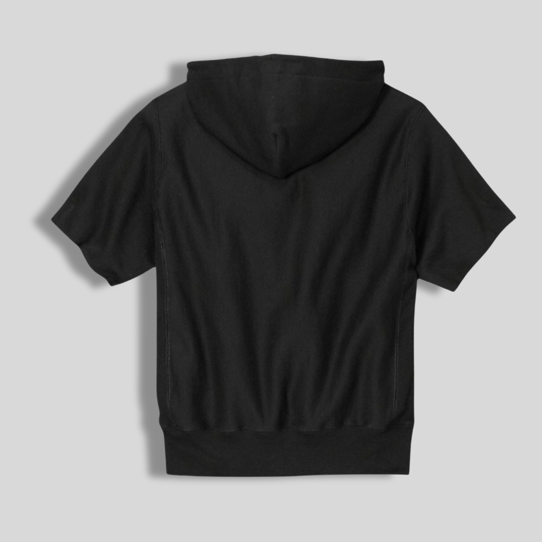 Champion's Men’s Belichick B/W Lacrosse Hoodie | Black and Smokey White | Man - Off Field