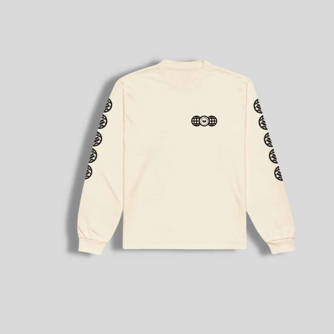 LAX World Cradle Collection - The Game Never Ends Globe Longsleeve Tee