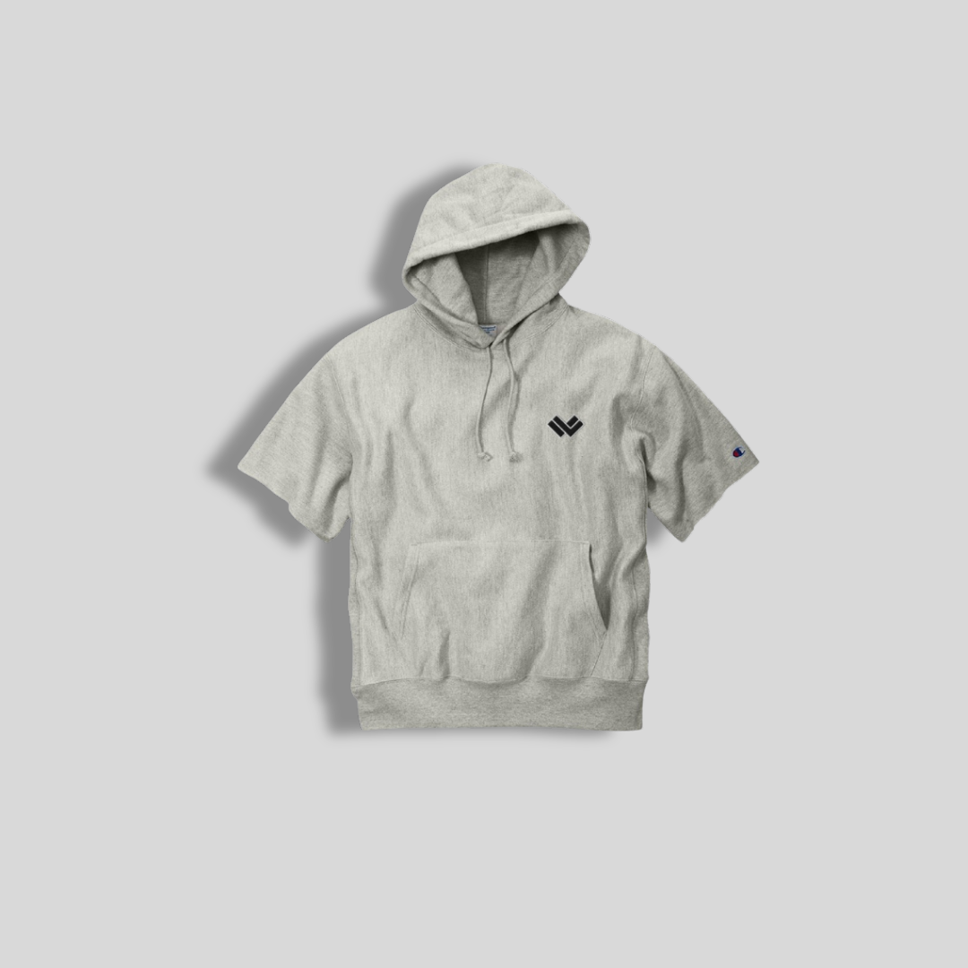 Champion's Men’s Belichick B/W Lacrosse Hoodie | Black and Smokey White | Man - Off Field