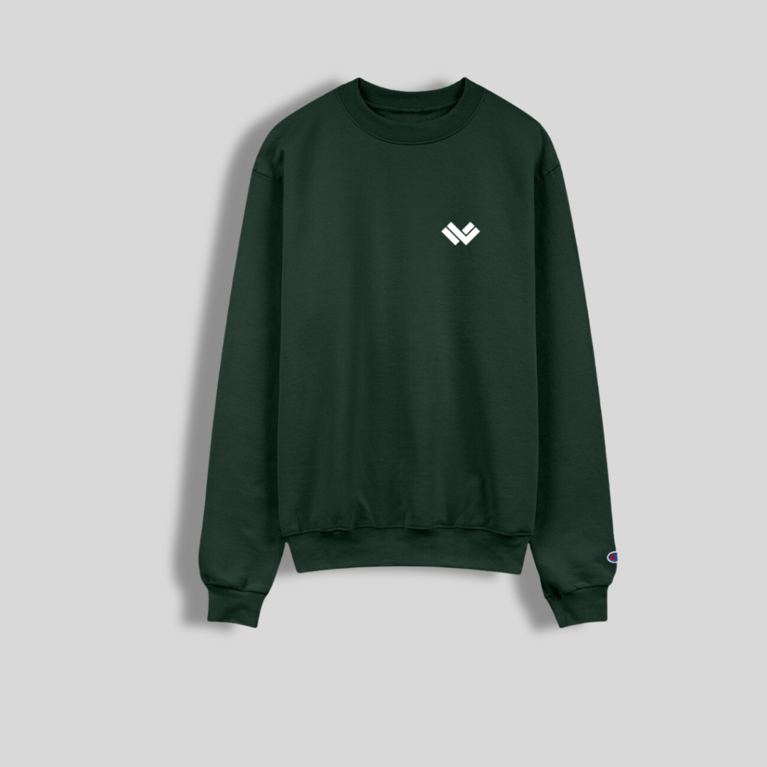 Champion’s Black Unisex Powerblend Lacrosse Sweatshirt | Black | Man - Off Field