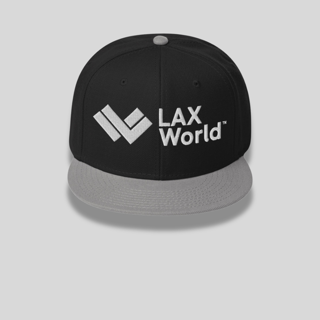 Premium Lacrosse Snapback Hat | Dual-color | LAX World