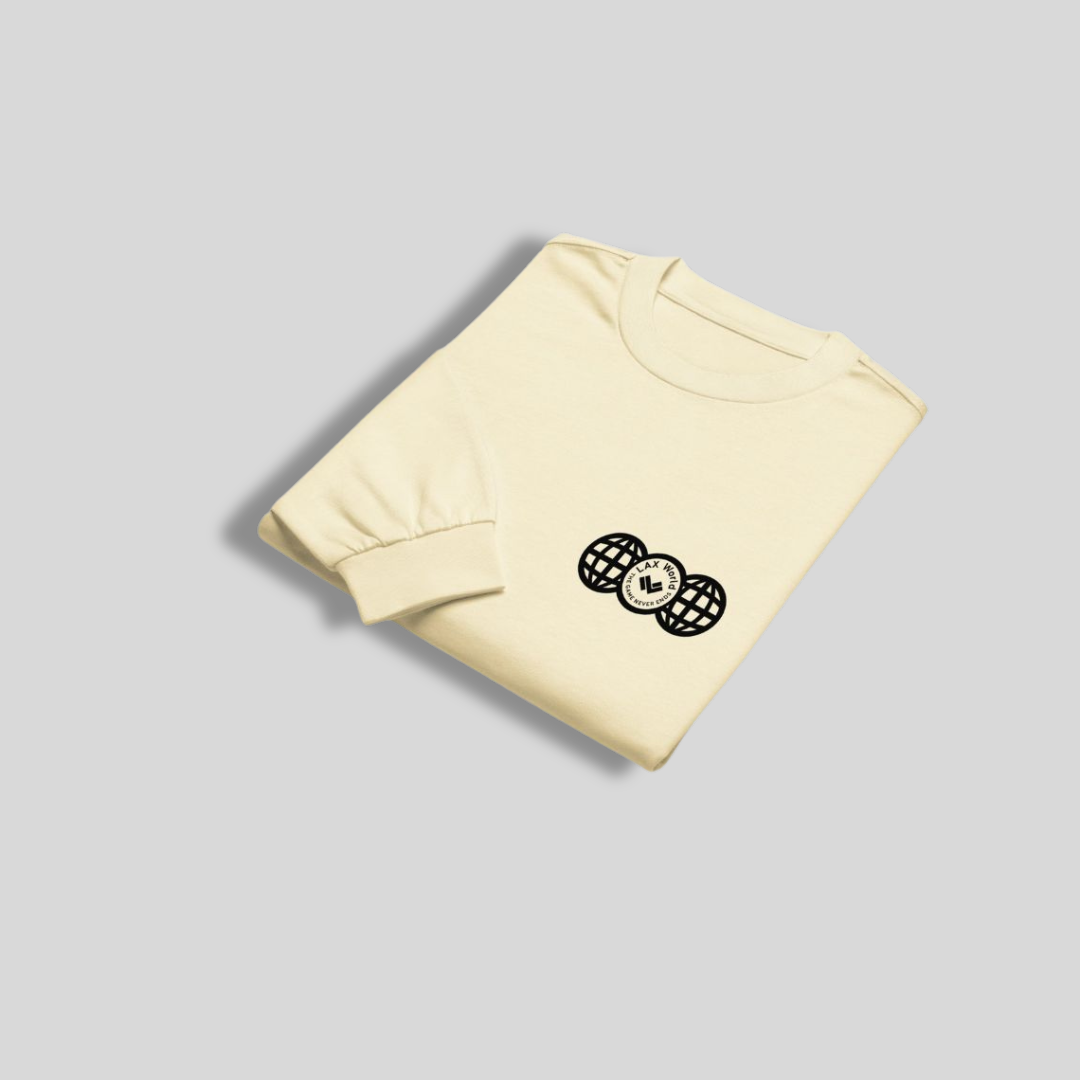 LAX World Cradle Collection - The Game Never Ends Globe Longsleeve Tee
