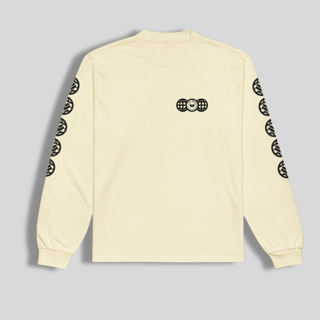 LAX World Cradle Collection - The Game Never Ends Globe Longsleeve Tee