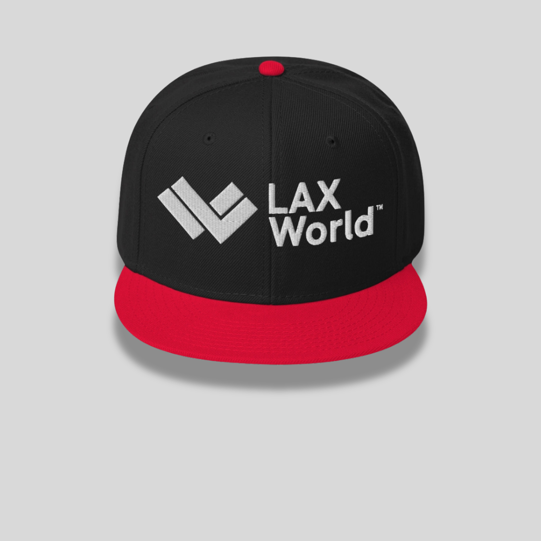 Premium Lacrosse Snapback Hat | Dual-color | LAX World