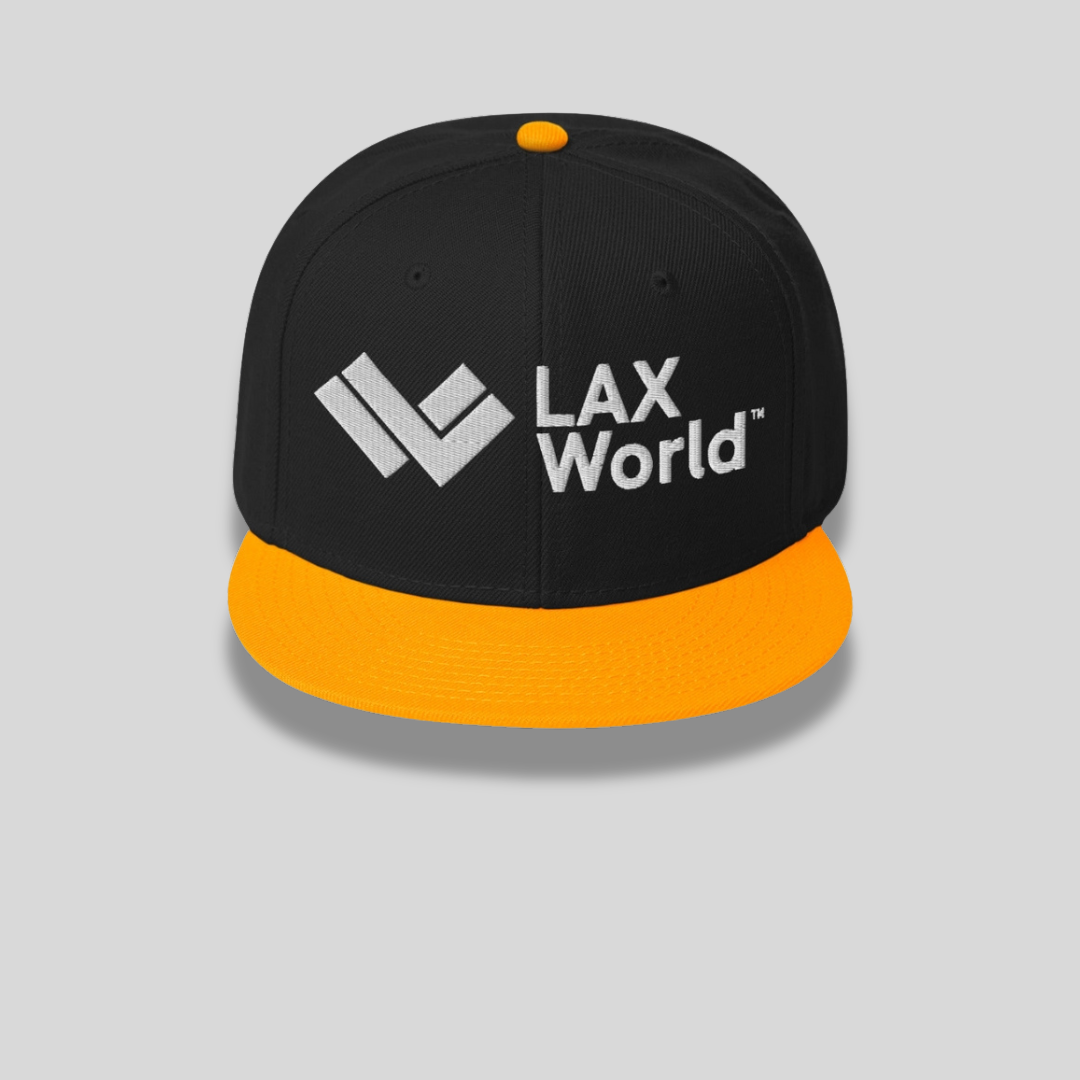 Premium Lacrosse Snapback Hat | Dual-color | LAX World