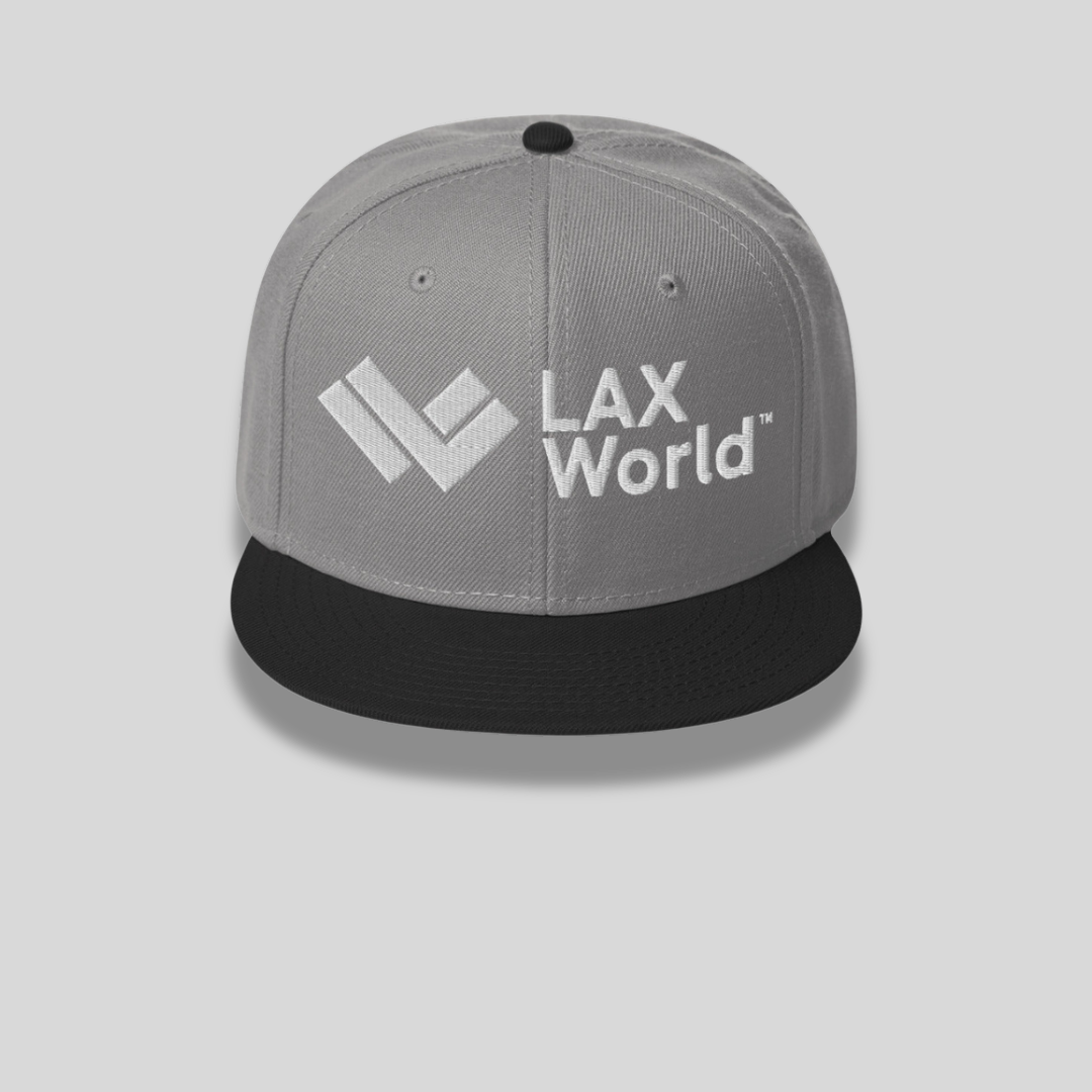 Premium Lacrosse Snapback Hat | Dual-color | LAX World