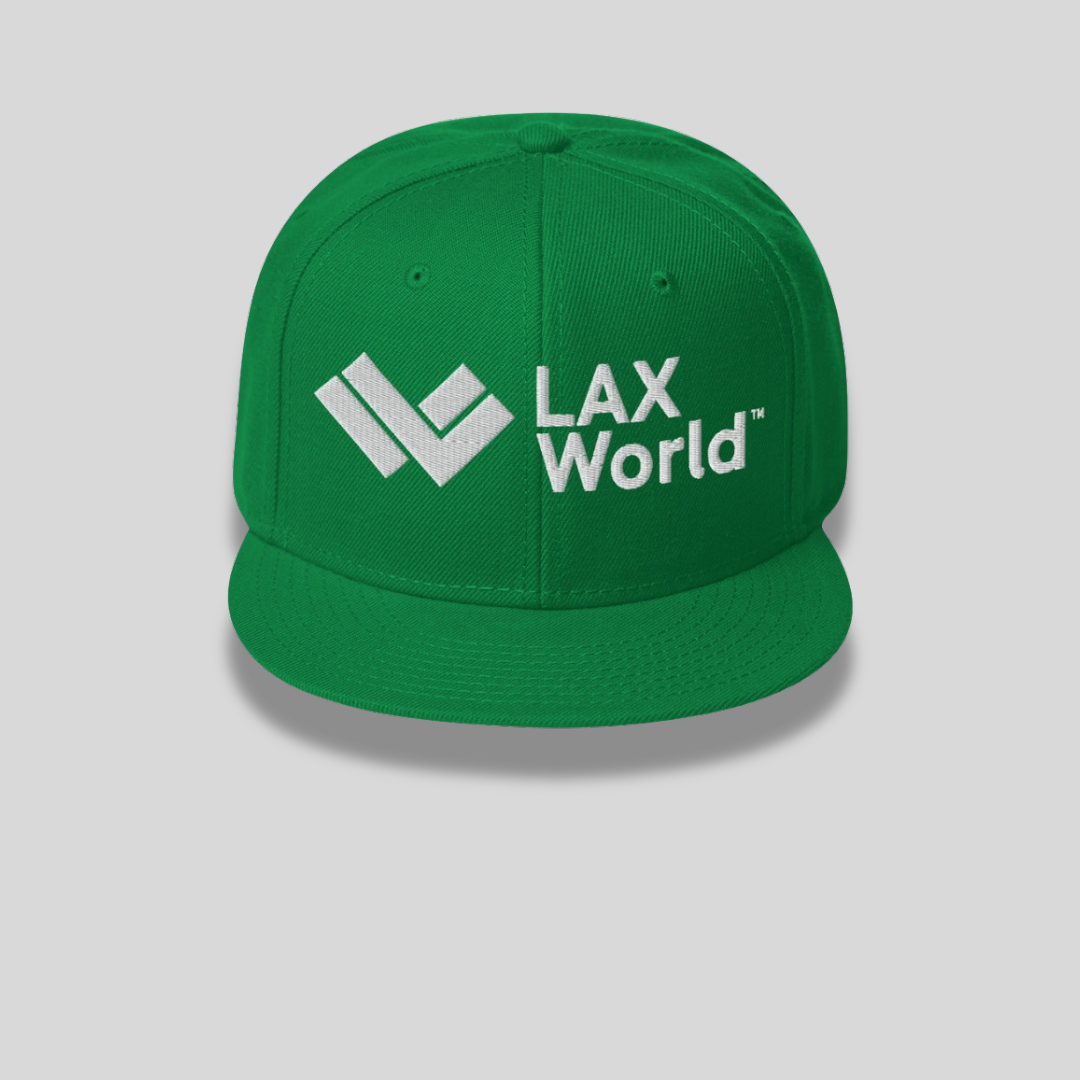 Premium Lacrosse Snapback Hat | Dual-color | LAX World