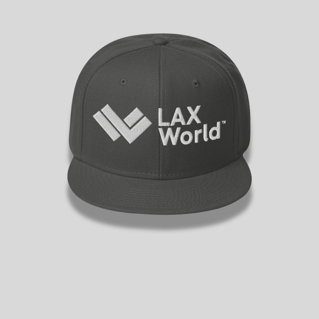 Premium Lacrosse Snapback Hat | Dual-color | LAX World