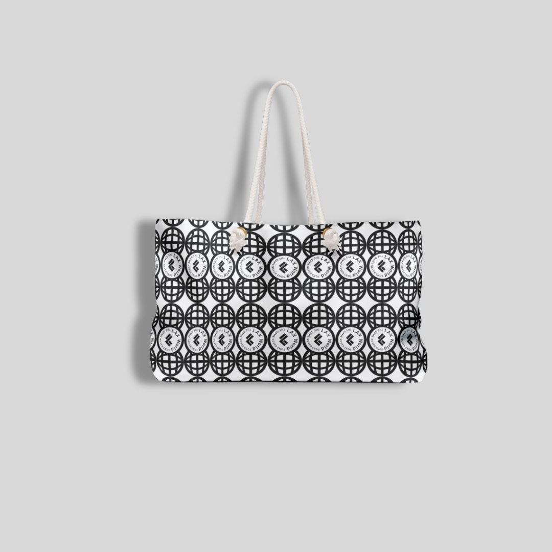 Premium Lacrosse Weekender Bag ‘The Game Never Ends’ | LAX World