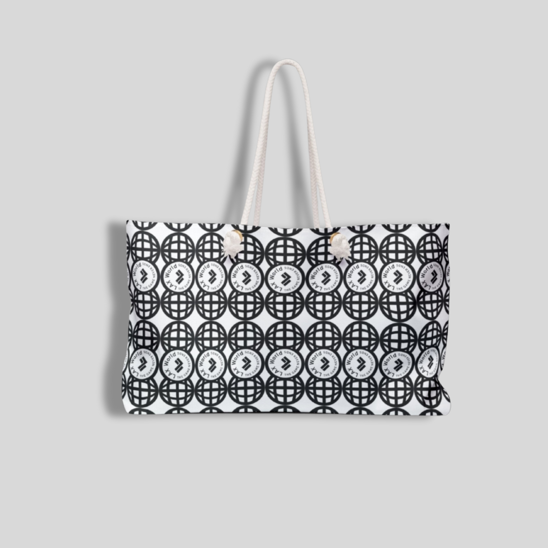 Premium Lacrosse Weekender Bag ‘The Game Never Ends’ | LAX World