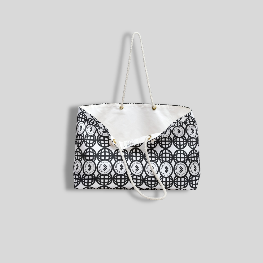 Premium Lacrosse Weekender Bag ‘The Game Never Ends’ | LAX World