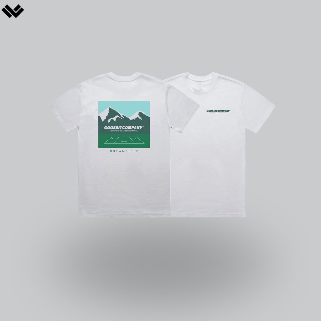 Classic Lacrosse Mullet Tee | BLACK | Gooseitcompany