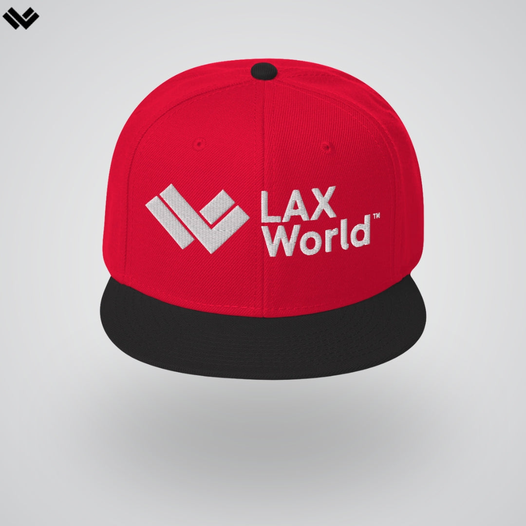 Premium Lacrosse Snapback Hat | Dual-color | LAX World