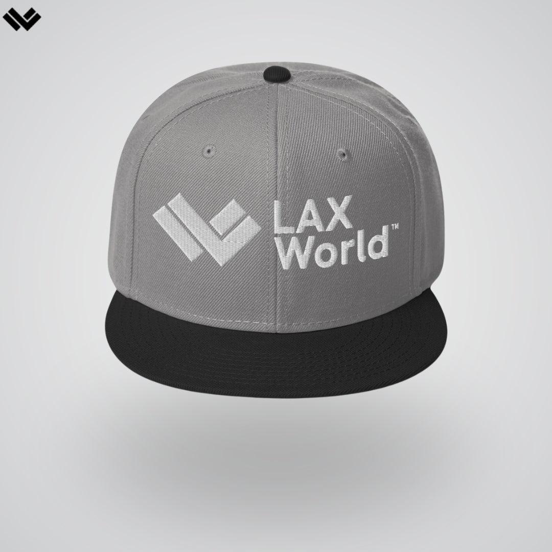 Premium Lacrosse Snapback Hat | Dual-color | LAX World