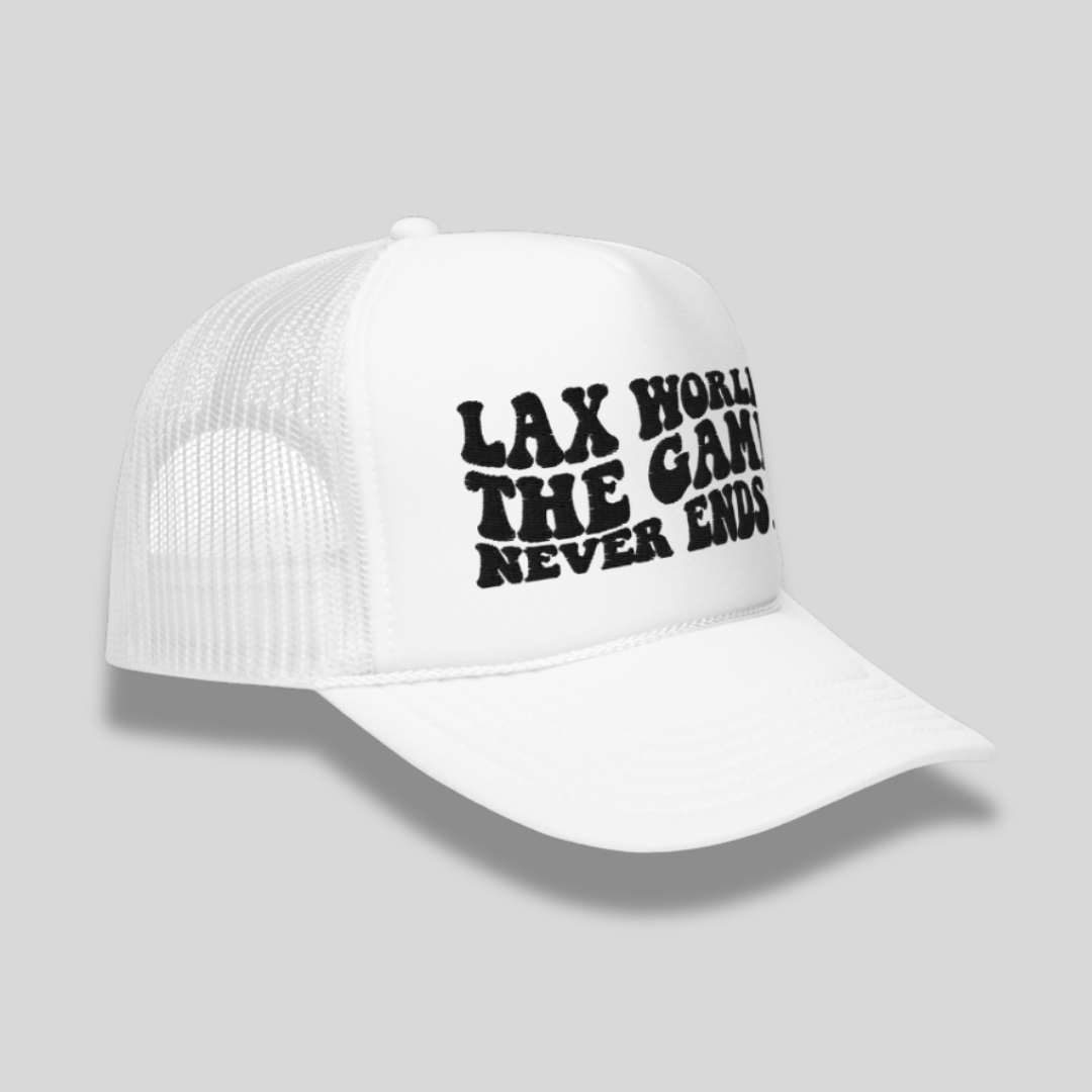The Game Never Ends… Trucker Hat