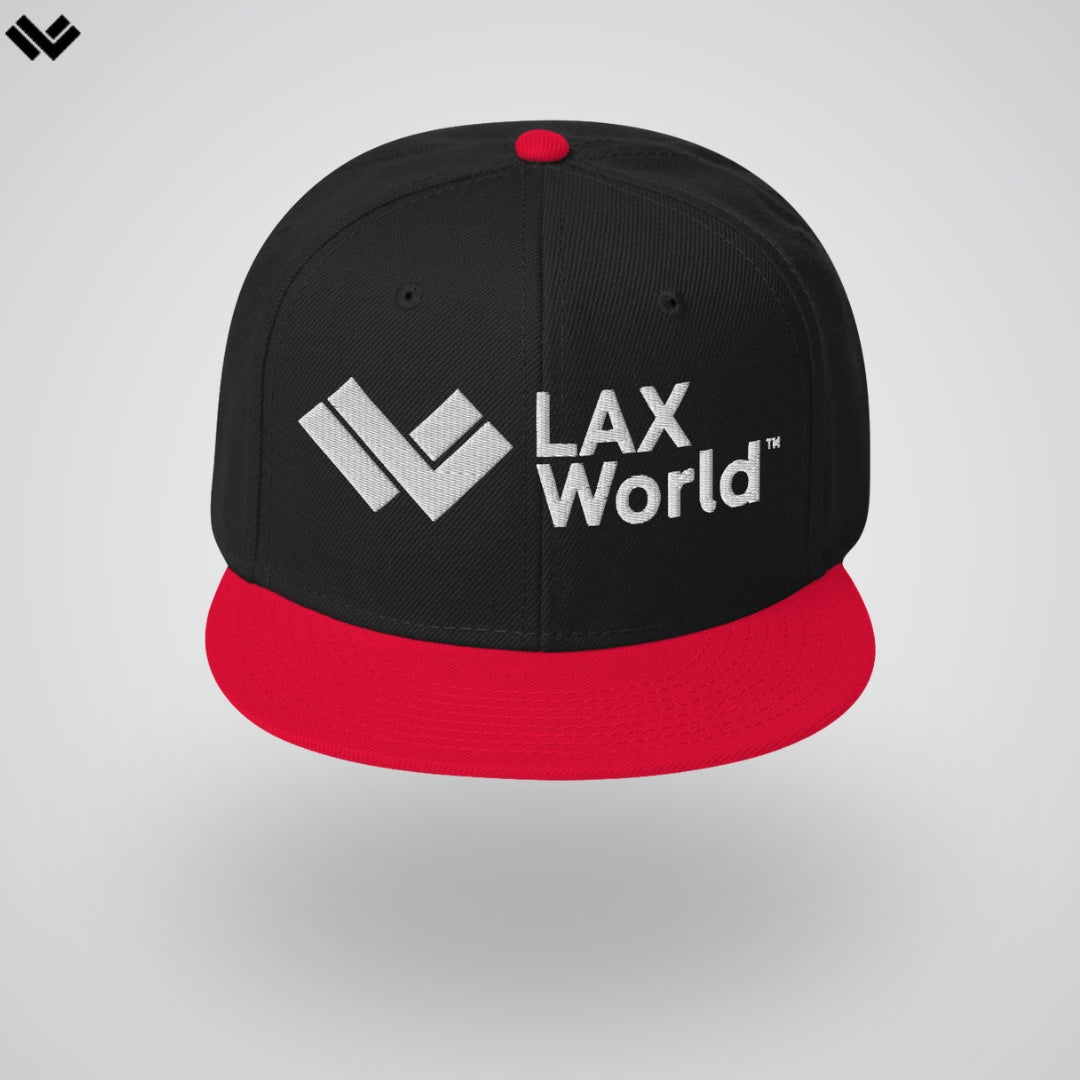 Premium Lacrosse Snapback Hat | Dual-color | LAX World