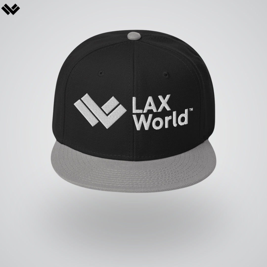 Premium Lacrosse Snapback Hat | Dual-color | LAX World